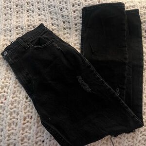 Abercrombie & Fitch Black Skinny Jeans